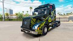 La peau Monster Energy pour les camions Volvo VNL 670 pour American Truck Simulator