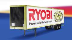 Haut Ryobi auf den trailer für American Truck Simulator