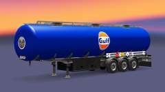 La peau du Golfe de carburant semi-remorque pour Euro Truck Simulator 2