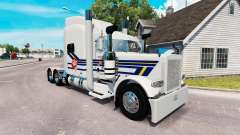 Burton Camionnage de la peau pour le camion Peterbilt 389 pour American Truck Simulator