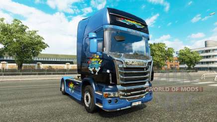 La catastrophe de Transport de la peau pour Scania camion pour Euro Truck Simulator 2
