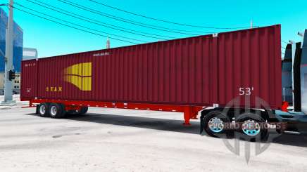 Auflieger container-STAX für American Truck Simulator