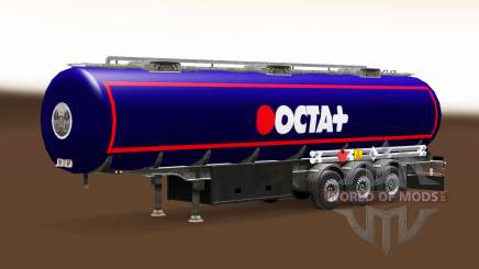 La peau de l'Octa de carburant semi-remorque pour Euro Truck Simulator 2