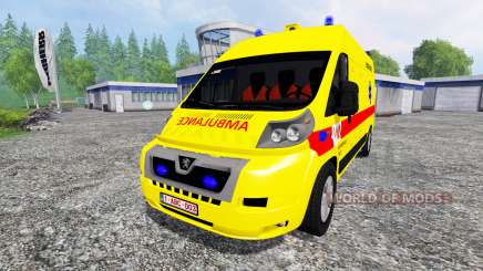 Peugeot Boxer [ambulance] pour Farming Simulator 2015