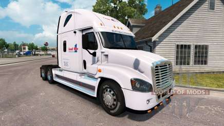 Haut Laden Einer auf einem LKW Freightliner Cascadia für American Truck Simulator