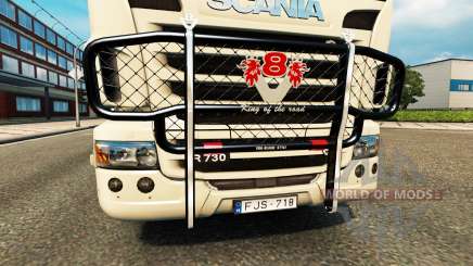 Die Stoßstange V8 v2.0 LKW Scania für Euro Truck Simulator 2
