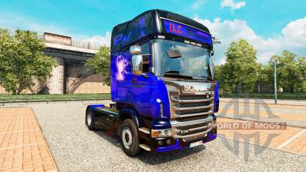 La peau de SON Transport International sur tracteur Scania pour Euro Truck Simulator 2