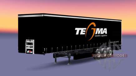 Tegma Logistique de la peau pour les remorques pour Euro Truck Simulator 2