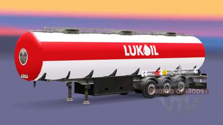 La peau Lukoil carburant semi-remorque pour Euro Truck Simulator 2