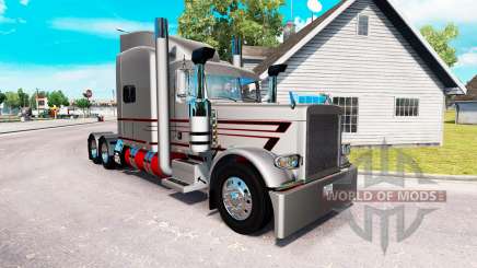 De la peau pour MBH Trucking LLC camion Peterbilt 389 pour American Truck Simulator