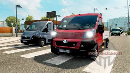 Peugeot Boxer Pick-up für Verkehr für Euro Truck Simulator 2