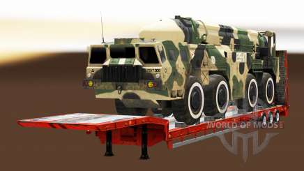 Semi Durchführung militärischer Ausrüstung v1.5.1 für Euro Truck Simulator 2