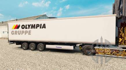 La peau de l'Olympia Gruppe semi-frigorifique pour Euro Truck Simulator 2