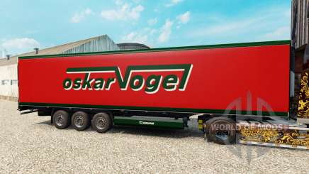 La peau Oskar Vogel sur la semi-remorque-le réfrigérateur pour Euro Truck Simulator 2