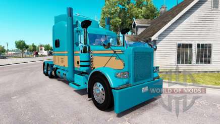 Скин Johnson Bétail LLC на Peterbilt 389 pour American Truck Simulator