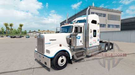 Скин Postal des États-unis на Kenworth W900 pour American Truck Simulator