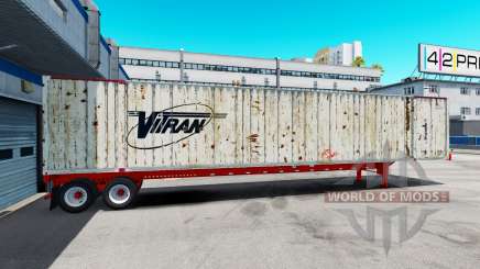 Semitrailer container Vitran für American Truck Simulator