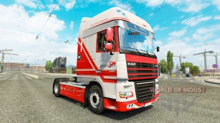 TruckSim-skin für DAF-LKW für Euro Truck Simulator 2