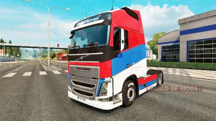 Serbien Haut für Volvo-LKW für Euro Truck Simulator 2
