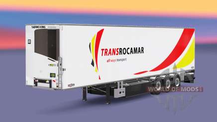 Semi-remorque frigo Chereau Transrocamar pour Euro Truck Simulator 2