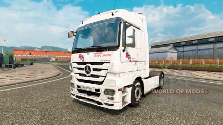 Haut BGL für Traktor Mercedes-Benz für Euro Truck Simulator 2