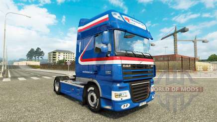 Die H. Z. Transport skin für DAF-LKW für Euro Truck Simulator 2