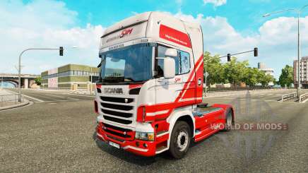 TruckSim de la peau pour Scania camion pour Euro Truck Simulator 2