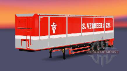 Bodex benne semi-remorque S. Verbeek & ZN. pour Euro Truck Simulator 2