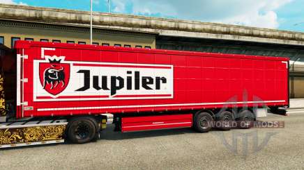 La peau de la Jupiler pour les remorques pour Euro Truck Simulator 2