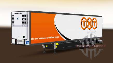 Semitrailer refrigerator Schmitz Cargobull TNT für Euro Truck Simulator 2