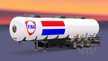 La peau de la Fina de carburant semi-remorque pour Euro Truck Simulator 2