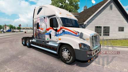 Скин de la Baie Et de la Baie de POW MIA на Freightliner Cascadia pour American Truck Simulator