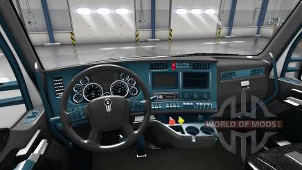 Innen Blaues Zifferblatt für Kenworth T680 für American Truck Simulator