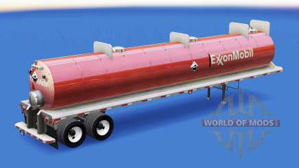 La peau d'ExxonMobil sur le réservoir pour les acides pour American Truck Simulator