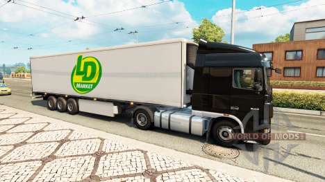 Peaux pour les semi-remorques dans le trafic v0. pour Euro Truck Simulator 2