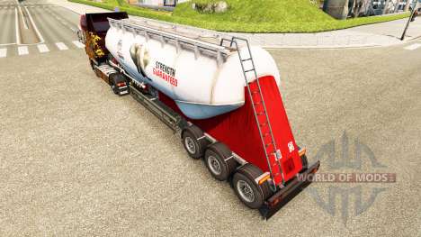La peau PPC Ltd. ciment semi-remorque pour Euro Truck Simulator 2