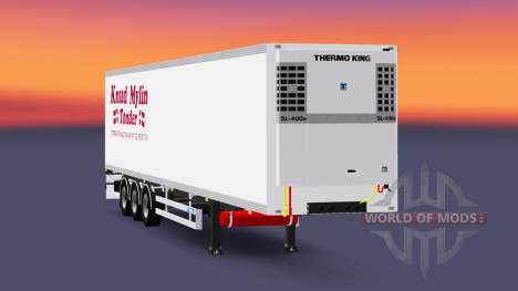 La semi-remorque-le réfrigérateur Knuy Mylin Nar pour Euro Truck Simulator 2
