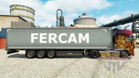 Fercam Haut für Anhänger für Euro Truck Simulator 2