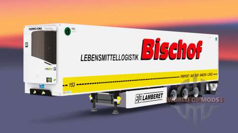 Semitrailer reefer EN Bischof für Euro Truck Simulator 2