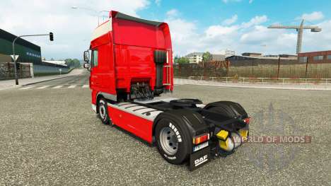 Peter Appel de la peau pour DAF camion pour Euro Truck Simulator 2