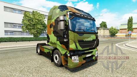 Camo peau pour Iveco tracteur pour Euro Truck Simulator 2