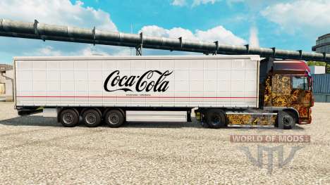 La peau de Coca-Cola semi pour Euro Truck Simulator 2