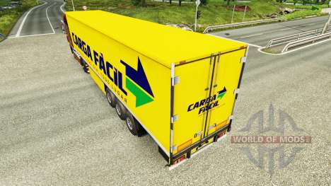 Haut Carga Facil auf semi für Euro Truck Simulator 2