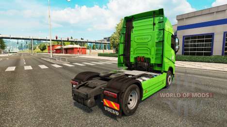 Apporter de la peau pour Volvo camion pour Euro Truck Simulator 2