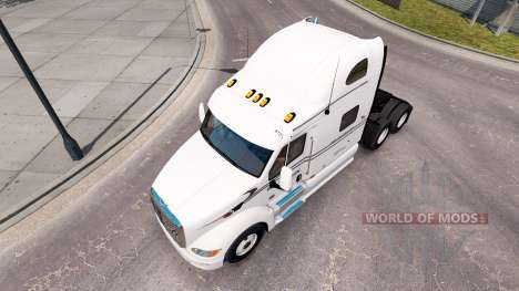 Raven skin für den truck Peterbilt 387 für American Truck Simulator