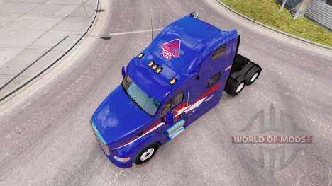 Haut B. T. INC. die Zugmaschine Peterbilt 387 für American Truck Simulator