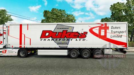 Ducs de Transport de la peau pour les remorques pour Euro Truck Simulator 2