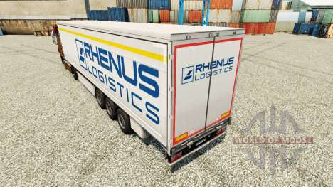 Rhenus Logistics Haut für Anhänger für Euro Truck Simulator 2