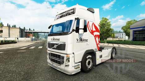 Viking Express de la peau pour Volvo camion pour Euro Truck Simulator 2