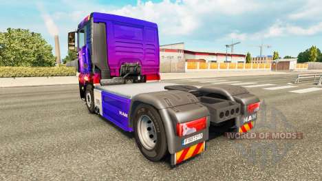 La peau de la Tempête sur tracteur HOMME pour Euro Truck Simulator 2